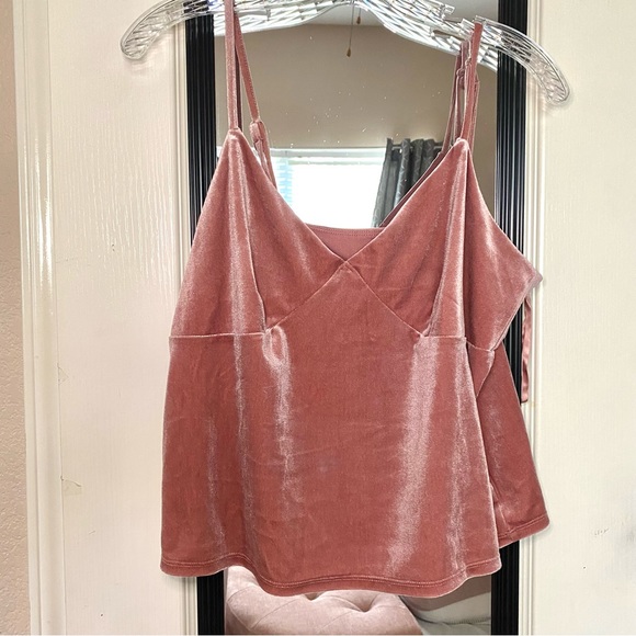 Wild Fable NWT Pink Velvet Tank - Picture 2 of 4